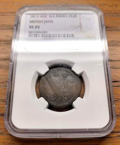 此心安处是吾乡·凡希社世界钱币微拍第三百二十期 - 1813英占爪哇DUIT锡币NGC-VF25