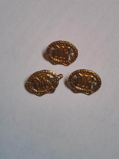 韵星假日军品类拍卖第43期 -- Rimey Holidays Militaria Auction 43 - 民主德国金级体育技能证章mini一组