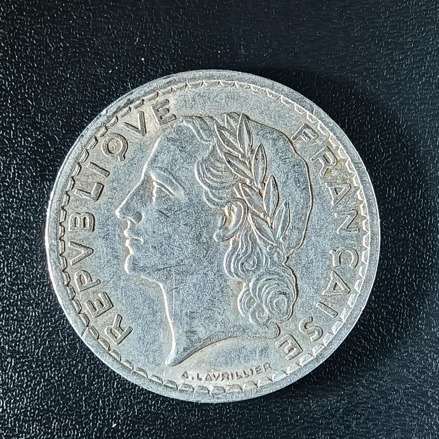 逸泉钱币2026A年十七场历代古钱世界纸钞纪念币钱币专场A2575-3175  29-68 2600 法国5法郎