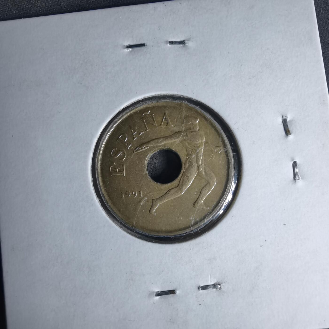 沼泽如烟--第1007场 西班牙25比塞塔纪念币