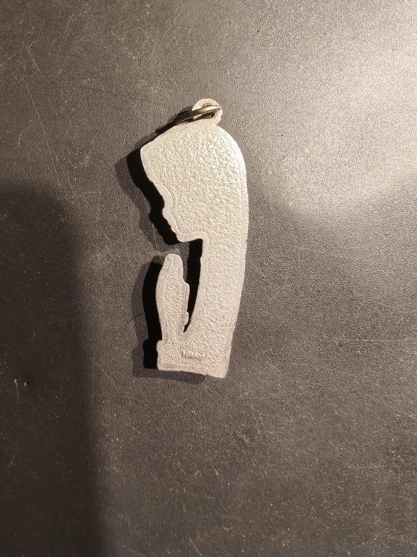 老王徽章第185期 法国天主教会圣母吊坠