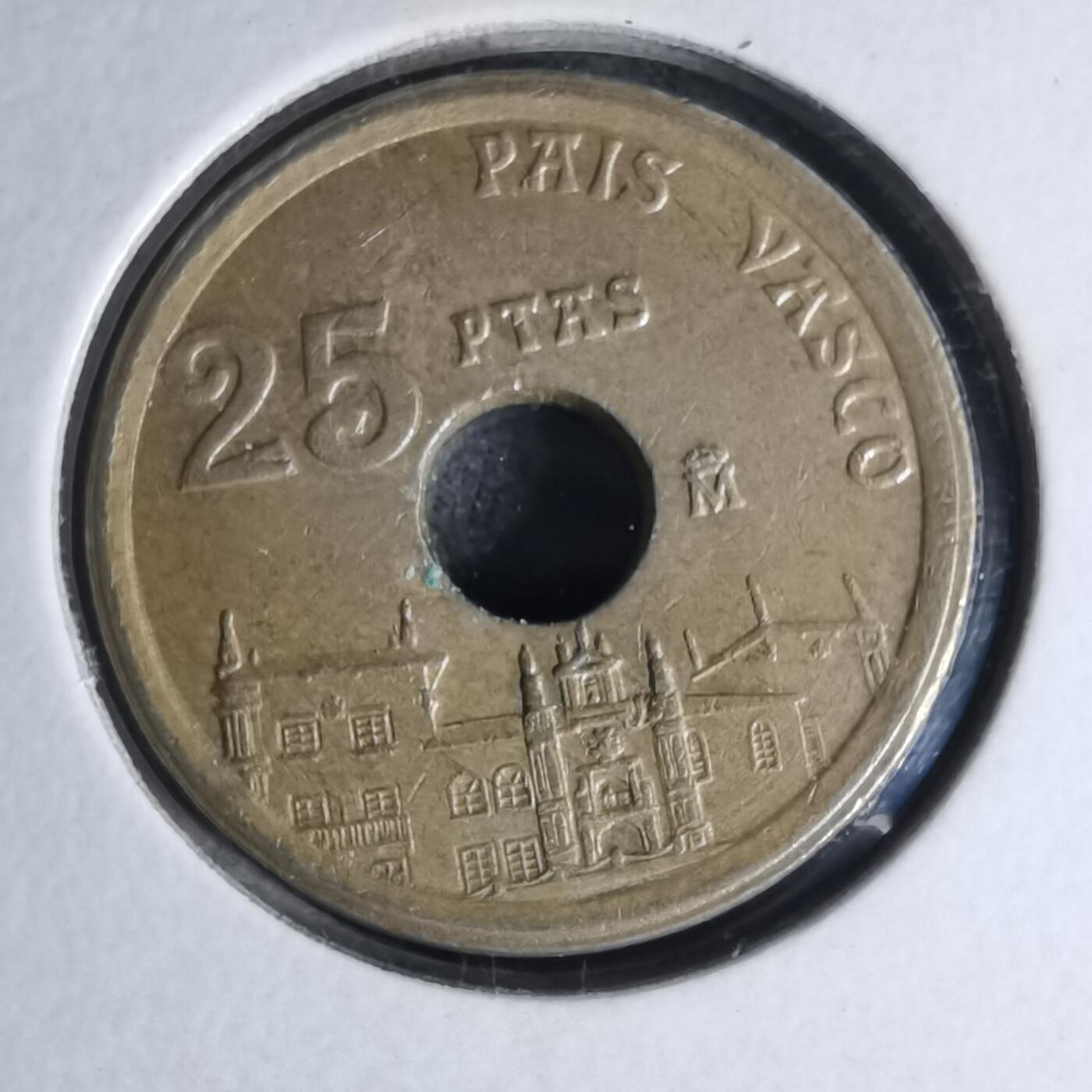 沼泽如烟--第1007场 西班牙25比塞塔纪念币