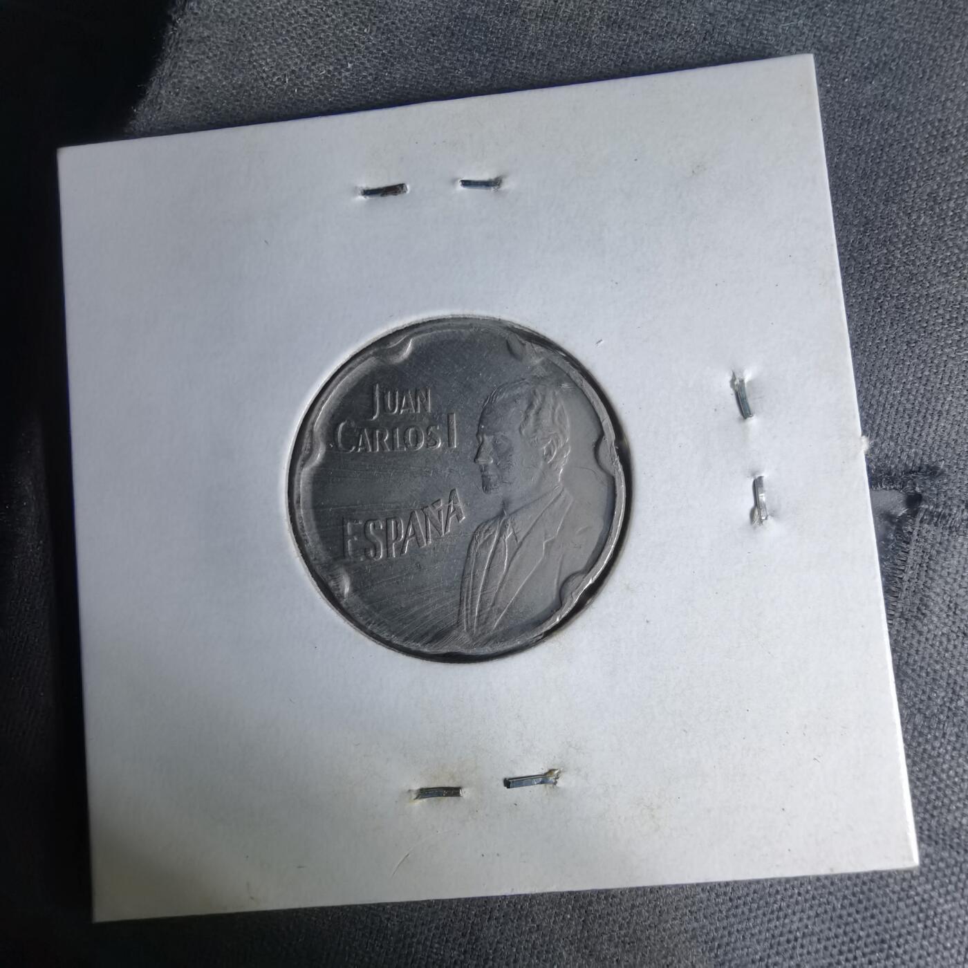 沼泽如烟--第1007场 西班牙50比塞塔纪念币