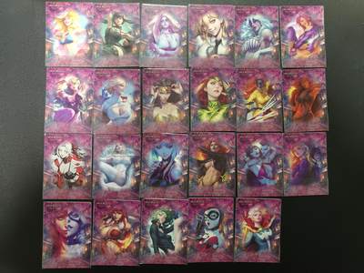 天玑星卡拍第174期《3.2周一截拍》持续收拍收评中 满赠卡需备注 燎原文化 ACG动漫美女 彩闪 23张