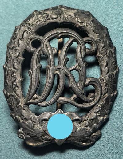 盛世勋华——号角文化勋章邮票专场拍卖第307期 - 德国（1939）铜级体能奖章 带厂标