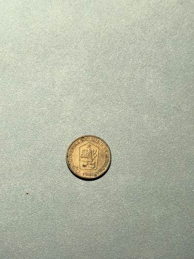 盛世勋华——号角文化勋章邮票专场拍卖第318期 捷克斯洛伐克1981年1克朗硬币 种花少女