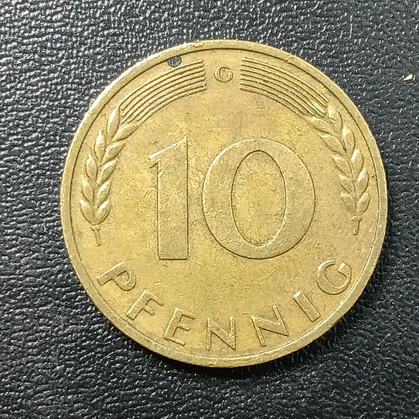 逸泉钱币2026A年十七场历代古钱世界纸钞纪念币钱币专场A2575-3175  29-68 2797 西德联邦德国10芬尼