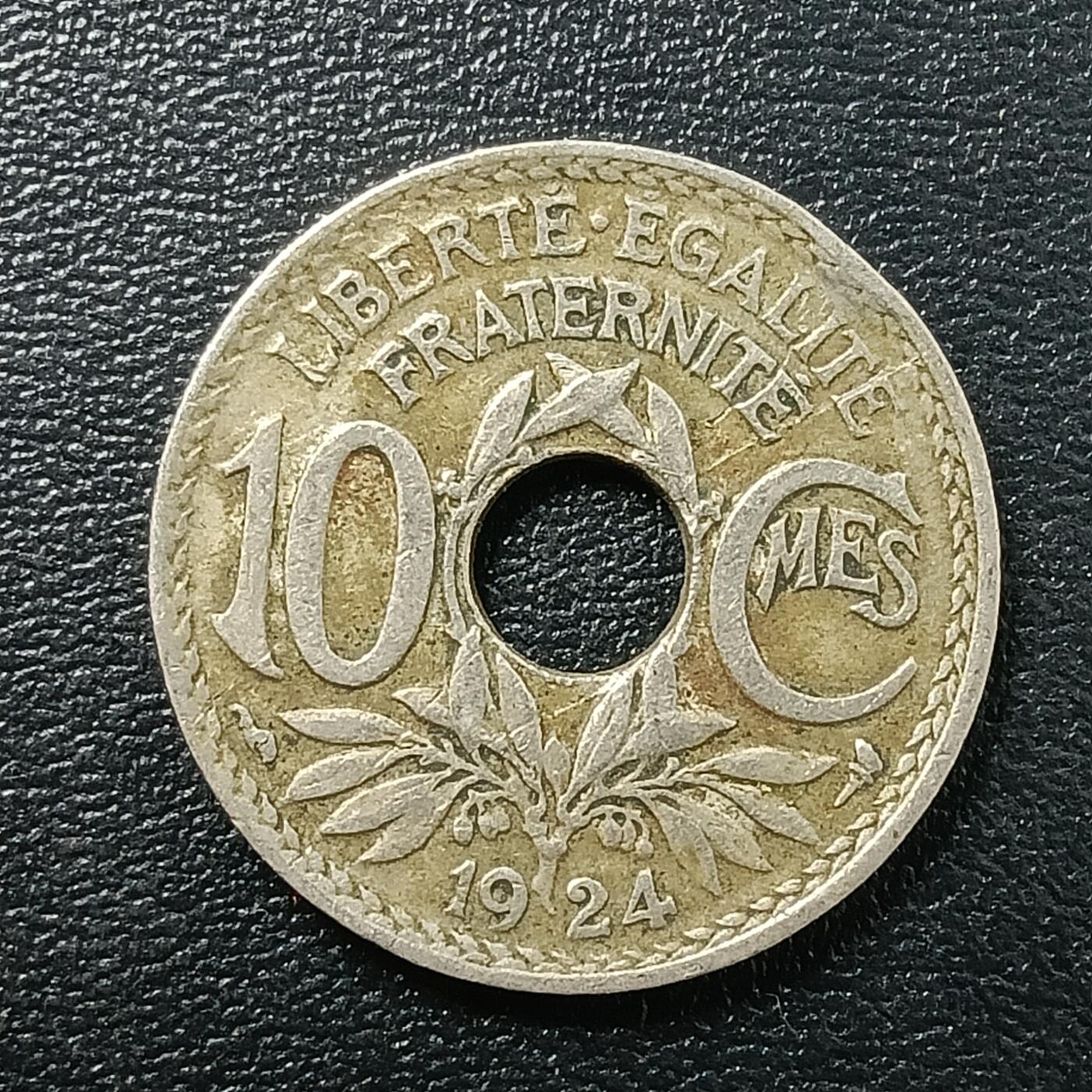 逸泉钱币2026A年十七场历代古钱世界纸钞纪念币钱币专场A2575-3175  29-68 2771 法国10生丁