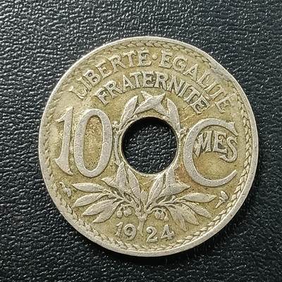 逸泉钱币2026A年十七场历代古钱世界纸钞纪念币钱币专场A2575-3175  29-68 - 2771 法国10生丁