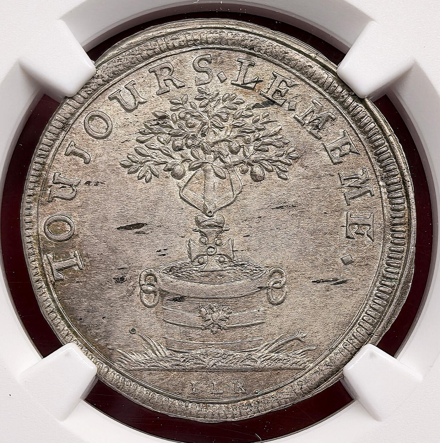 此心安处是吾乡·凡希社世界钱币微拍第三百二十期 1726德国勃兰登堡-拜罗伊特纪念格奥尔格·威廉侯爵逝世1/12泰勒银币NGC-MS63