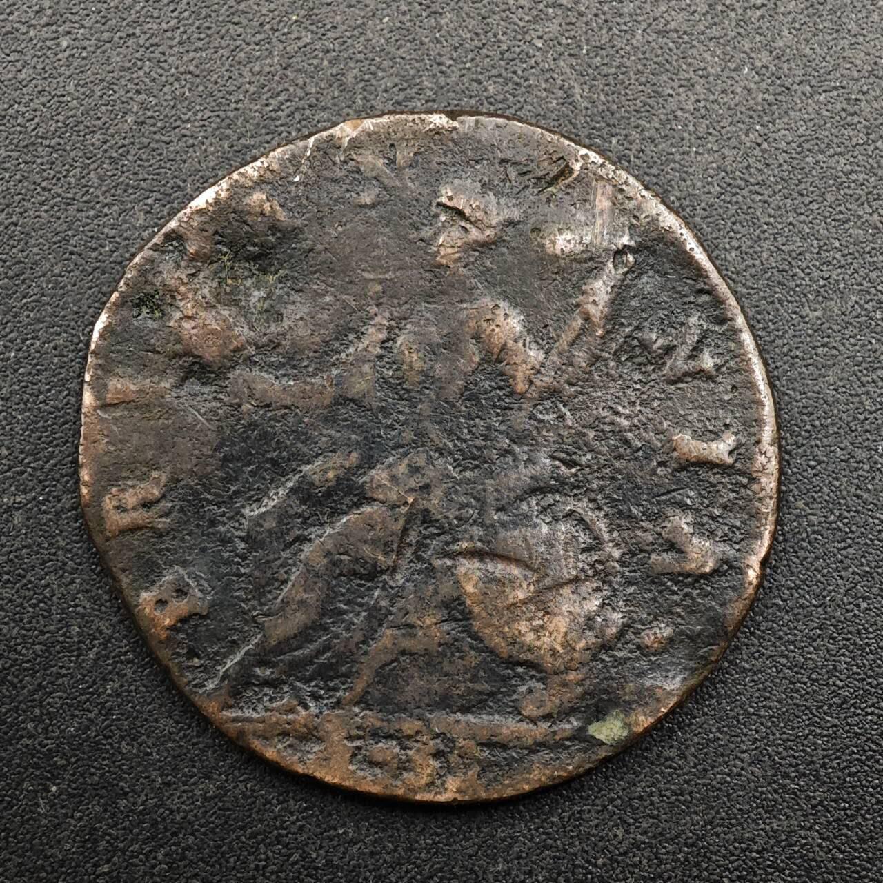 【淘币小摊】实时拍第八百七十四拍   银币散币场    每周一统一发货 英国乔治二世半便士铜币