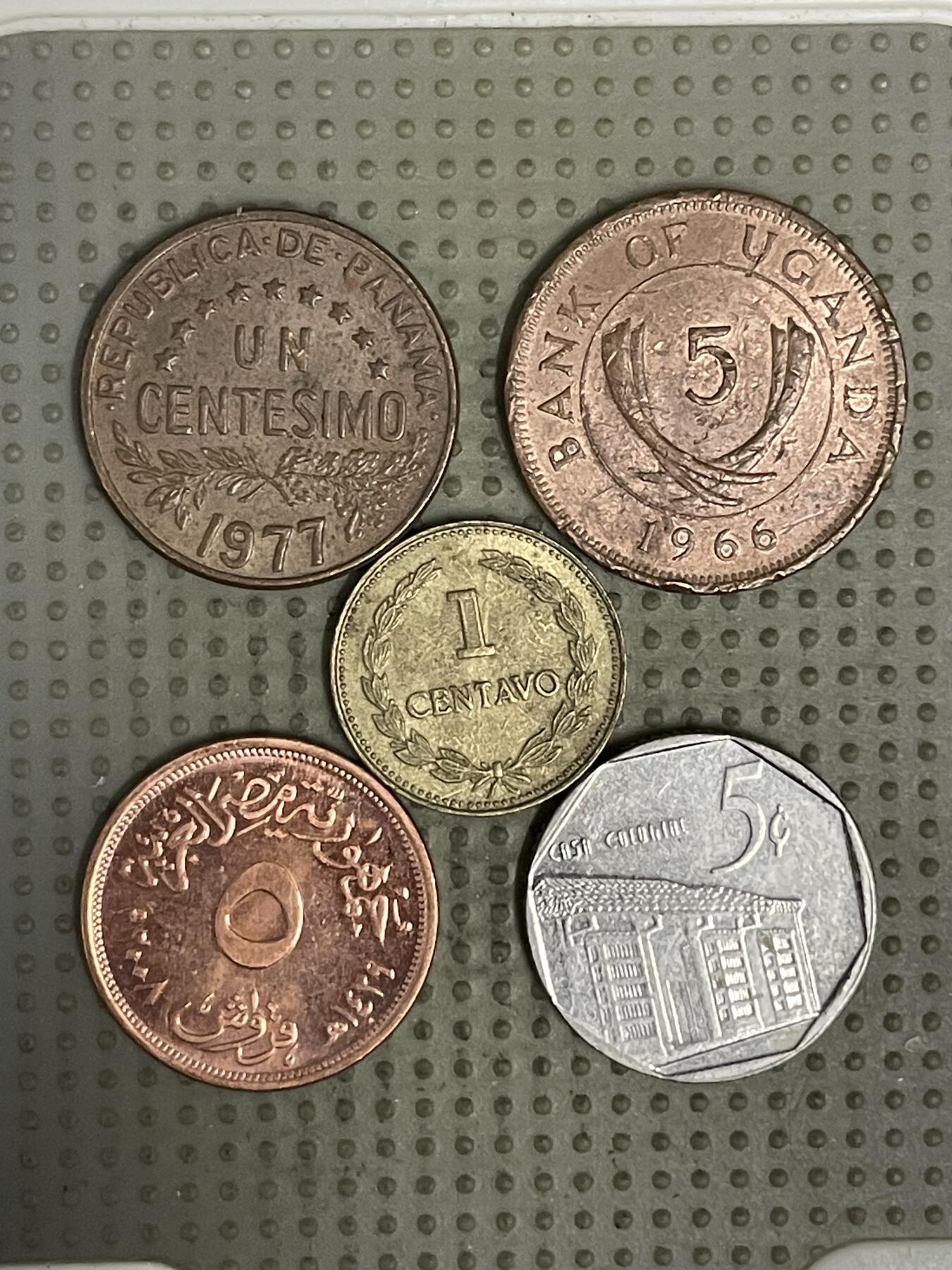 2026年第29场各国散币拍卖（总第179场） 散币5枚