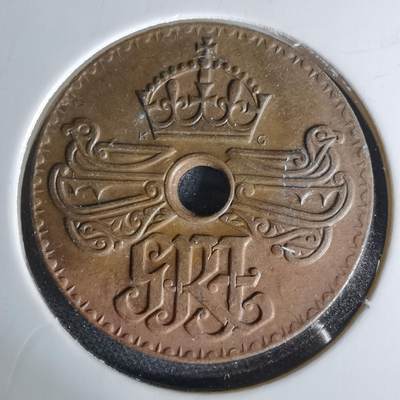 沼泽如烟--第1006场 - 新几内亚1938年1便士