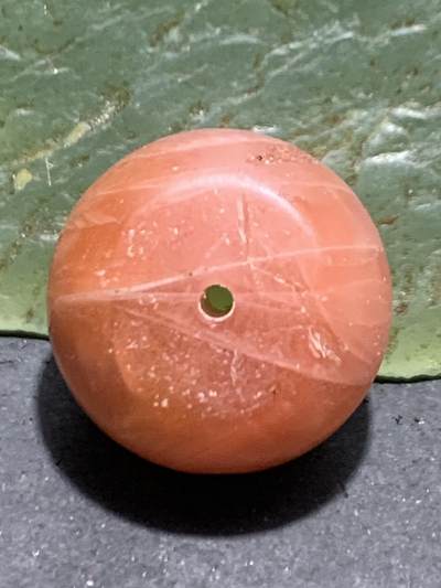 亚光保山南红玛瑙通货墩子一个 - 亚光保山南红玛瑙通货墩子一个