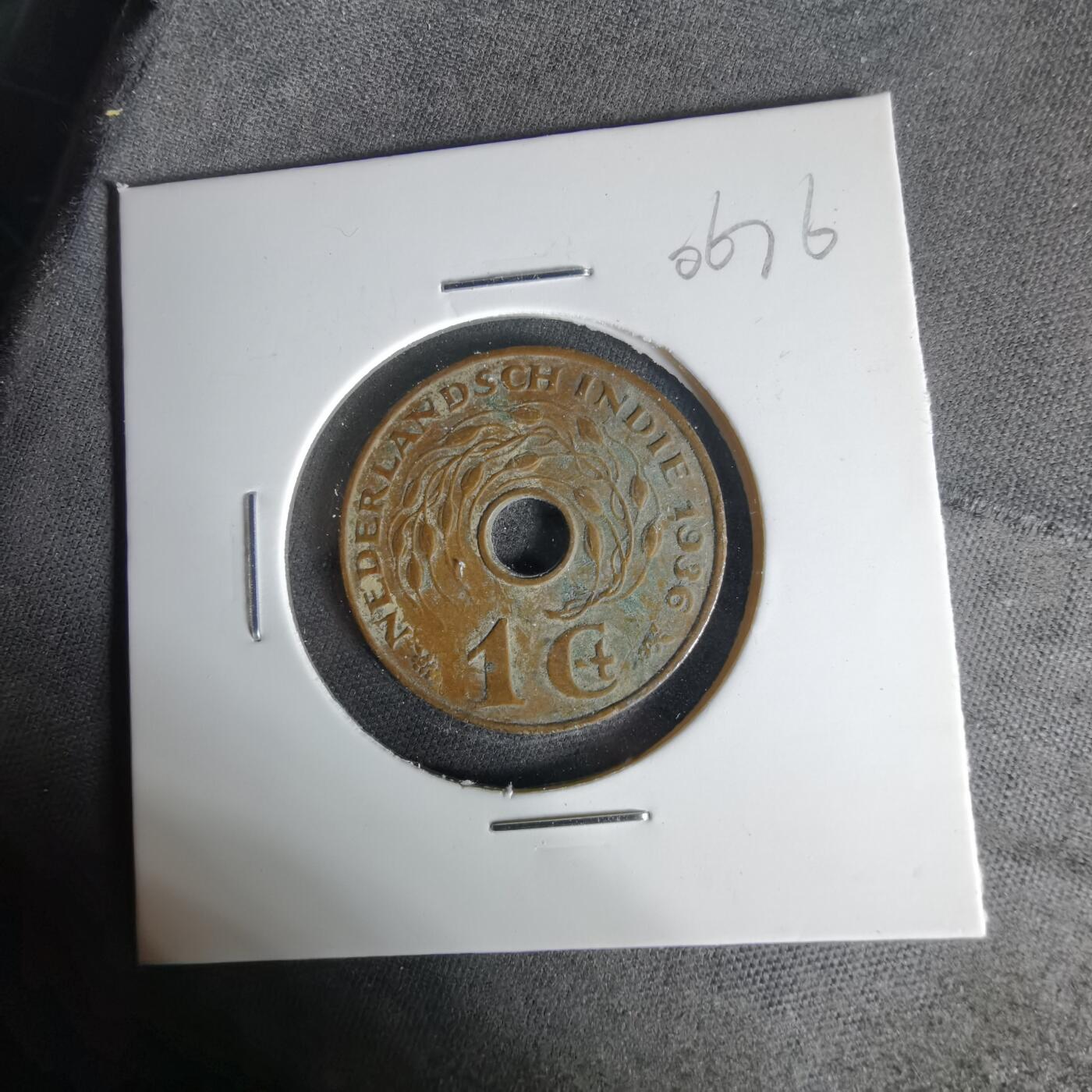 沼泽如烟--第1006场 荷属东印度1936年一分