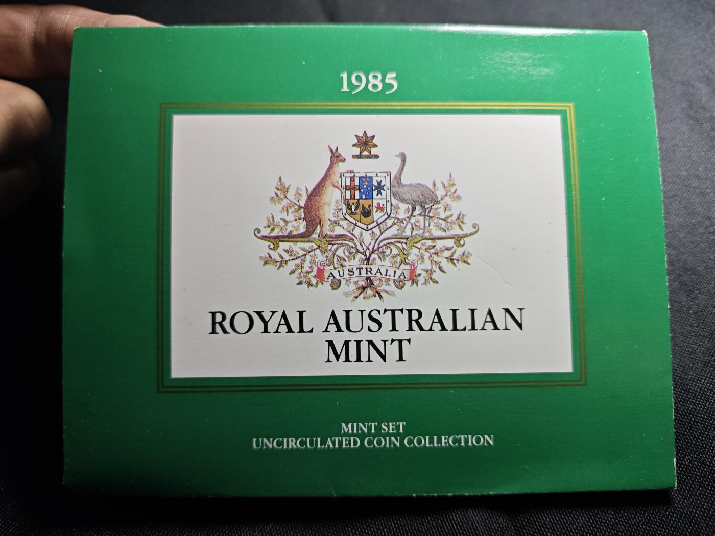 KK钱币收藏小铺   套币 批量/好品散币专场 2月预留时间 周末发货  1985澳大利亚大小面值清年套币