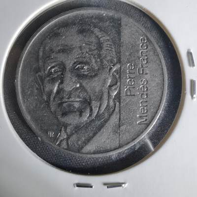 沼泽如烟--第1006场 - 法国1992年5法郎纪念币