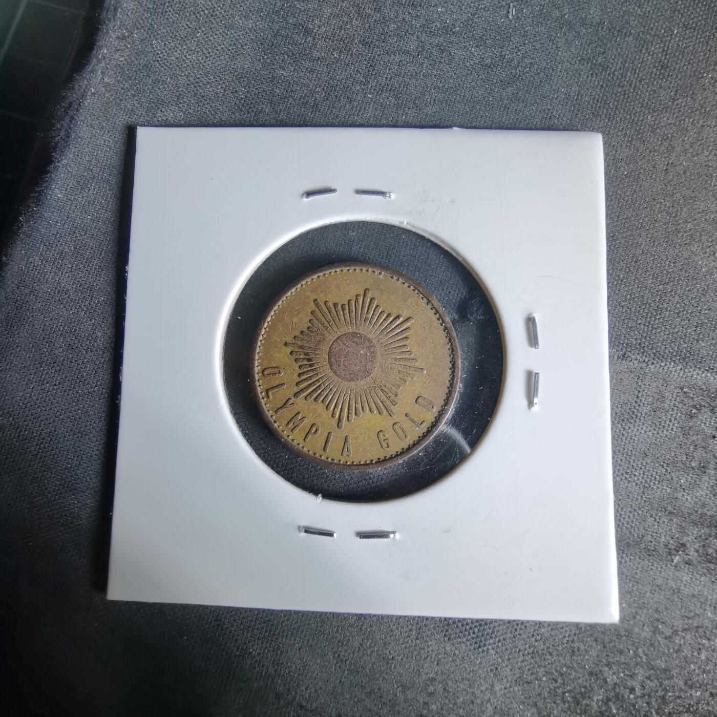 沼泽如烟--第1006场 OLYMPIA GOLD（奥林匹亚黄金）字样的娱乐专用代用币