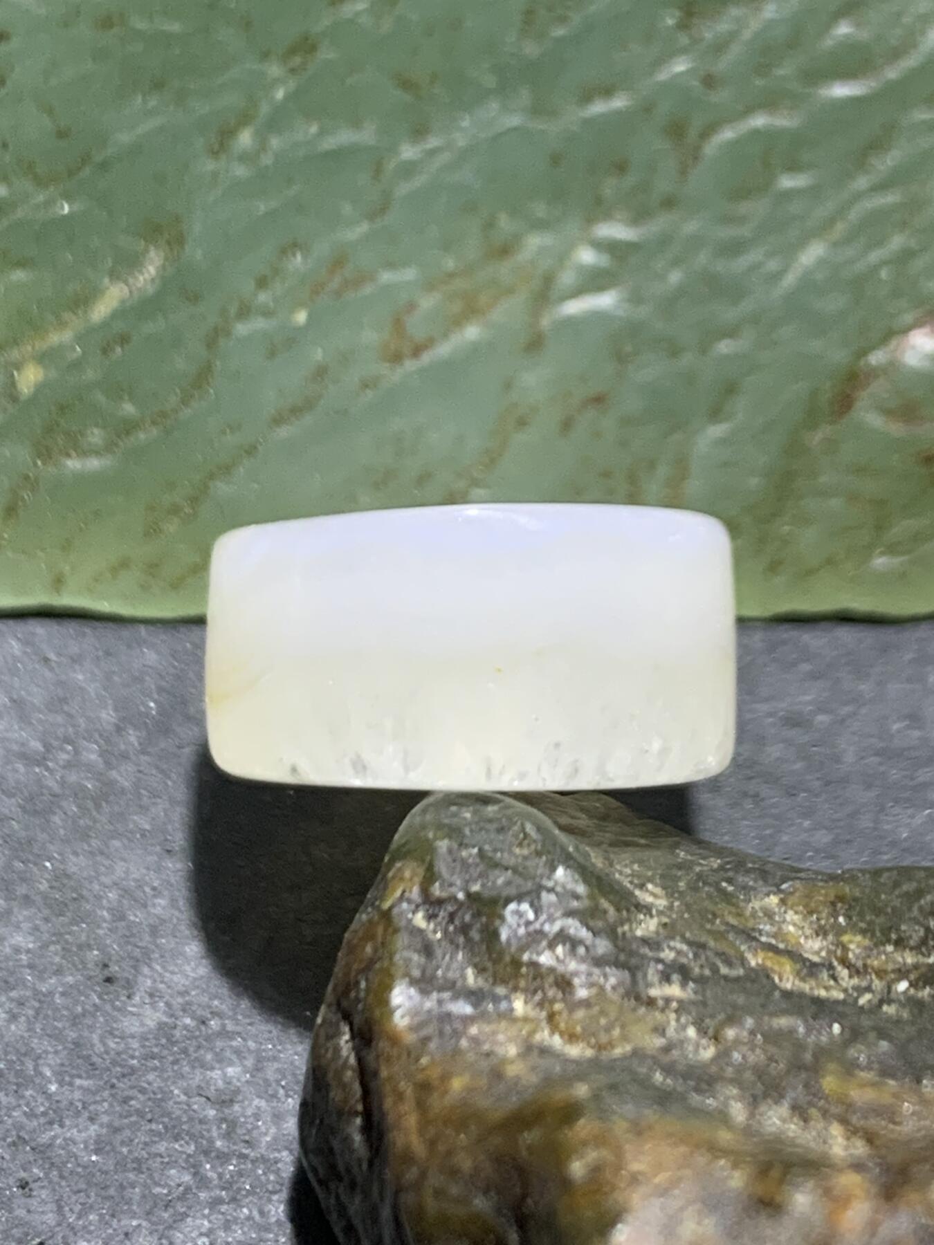 冰飘冻料战国红玛瑙老形通货随形墩子珠一个