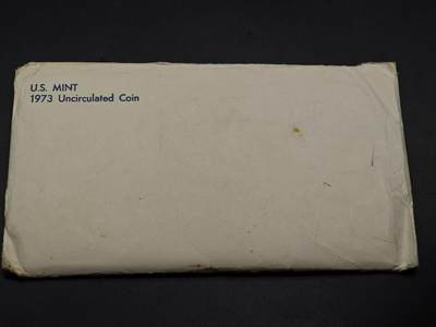 【淘币小摊】实时拍第八百七十三拍   银币套币场    每周一统一发货 - 美国1973年塑封套币