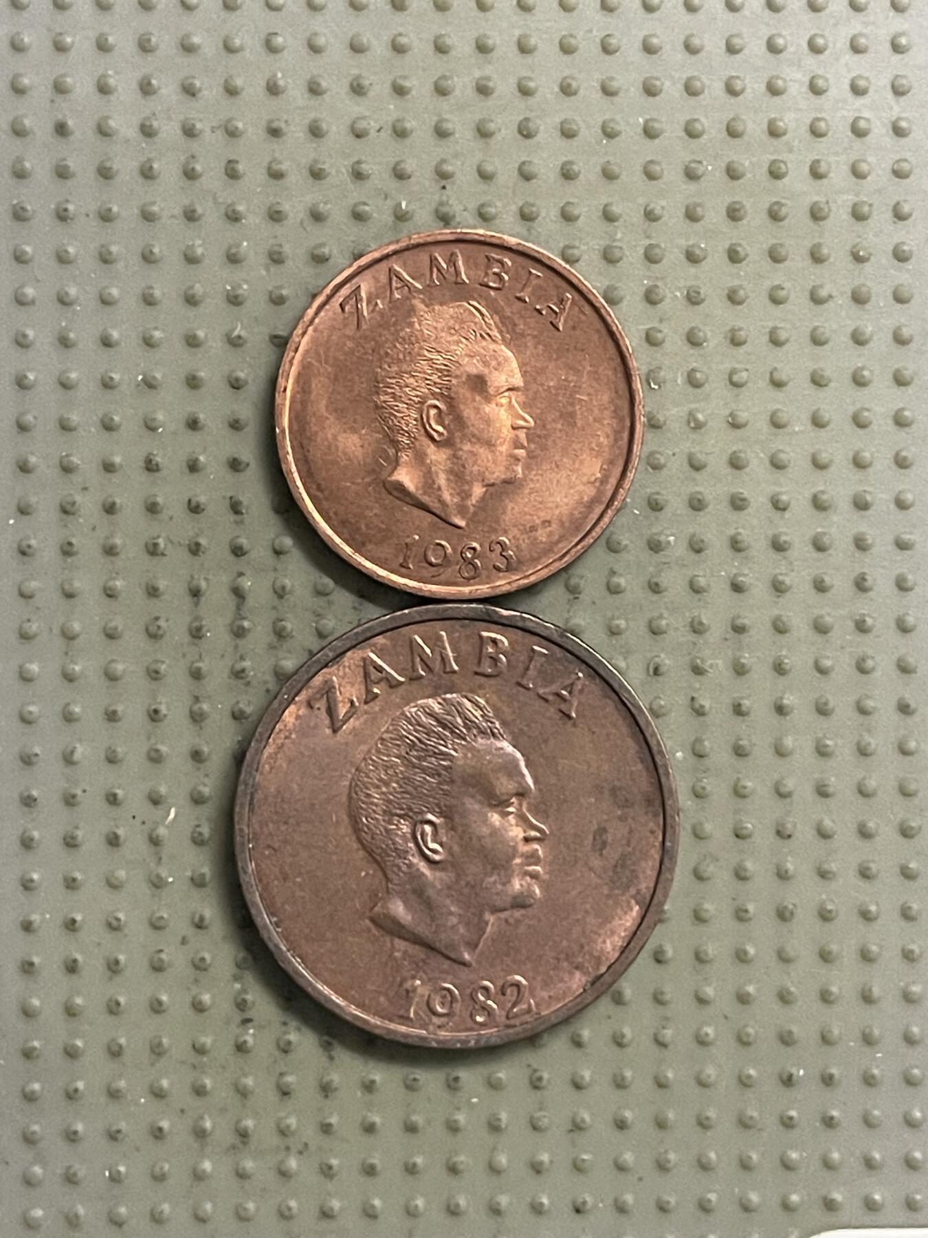2026年第29场各国散币拍卖（总第179场） 赞比亚2枚