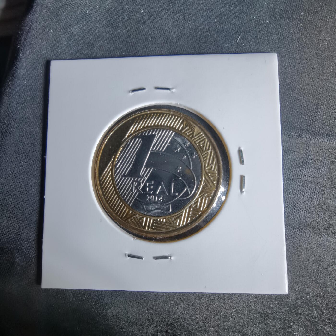 沼泽如烟--第1006场 巴西1瑞尔纪念币