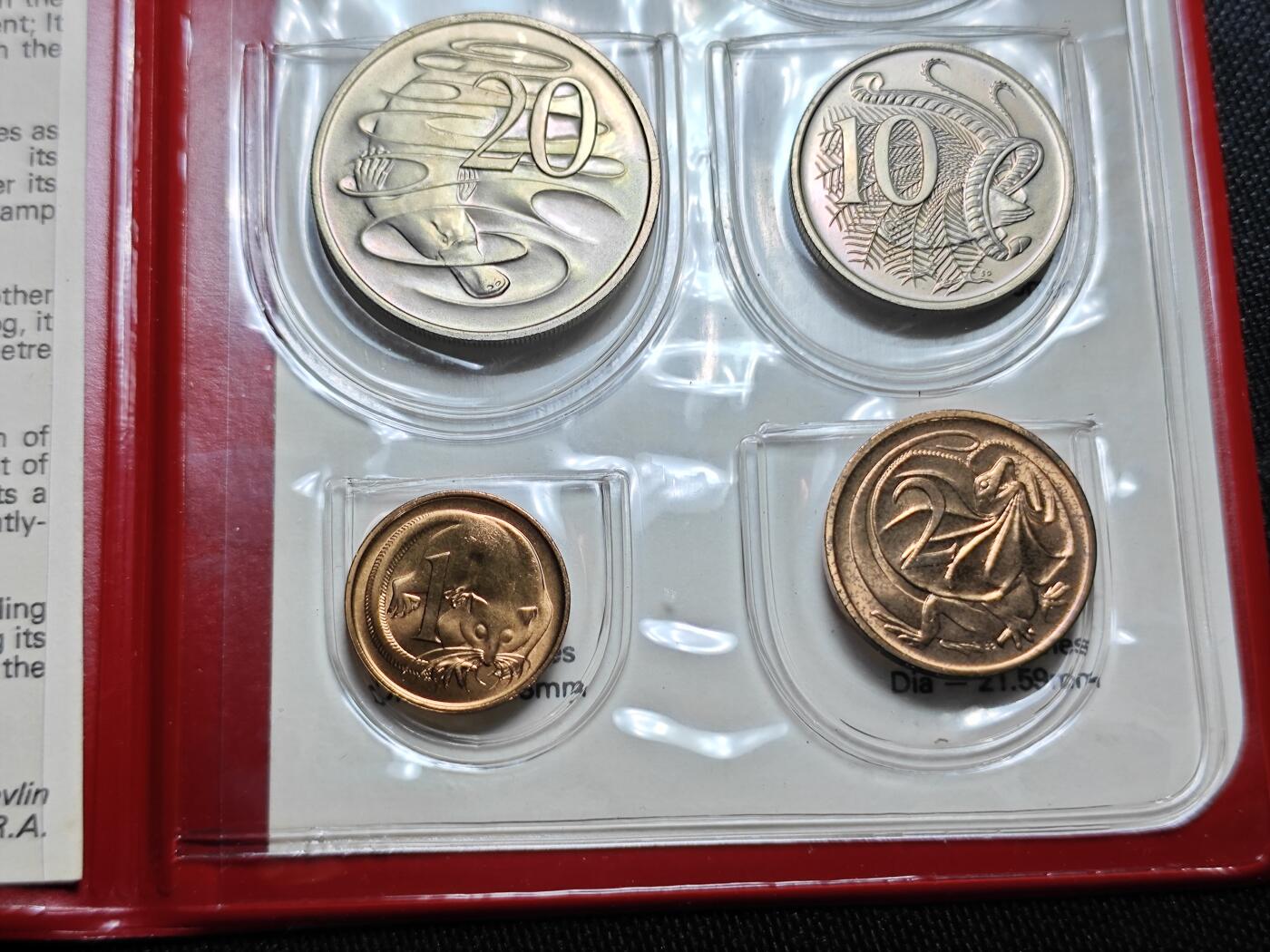 KK钱币收藏小铺   套币 批量/好品散币专场 2月预留时间 周末发货  1978澳大利亚大小面值清年一套 好品