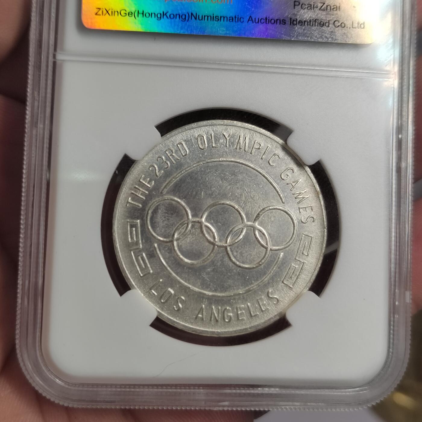 PCAI钱币  2-766  证章纪念章小专场 84奥运会纪念章