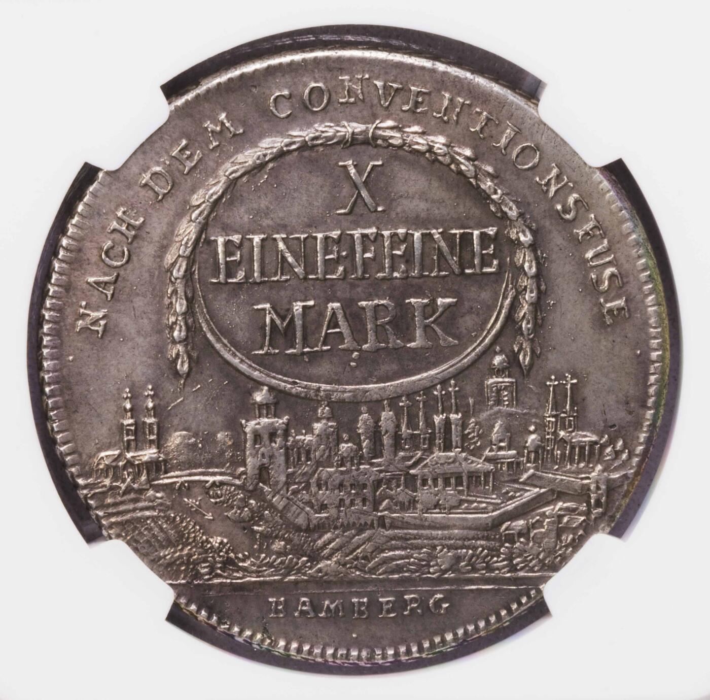 NGC-MS61 1800班贝格主教区城市景观泰勒 少见品种