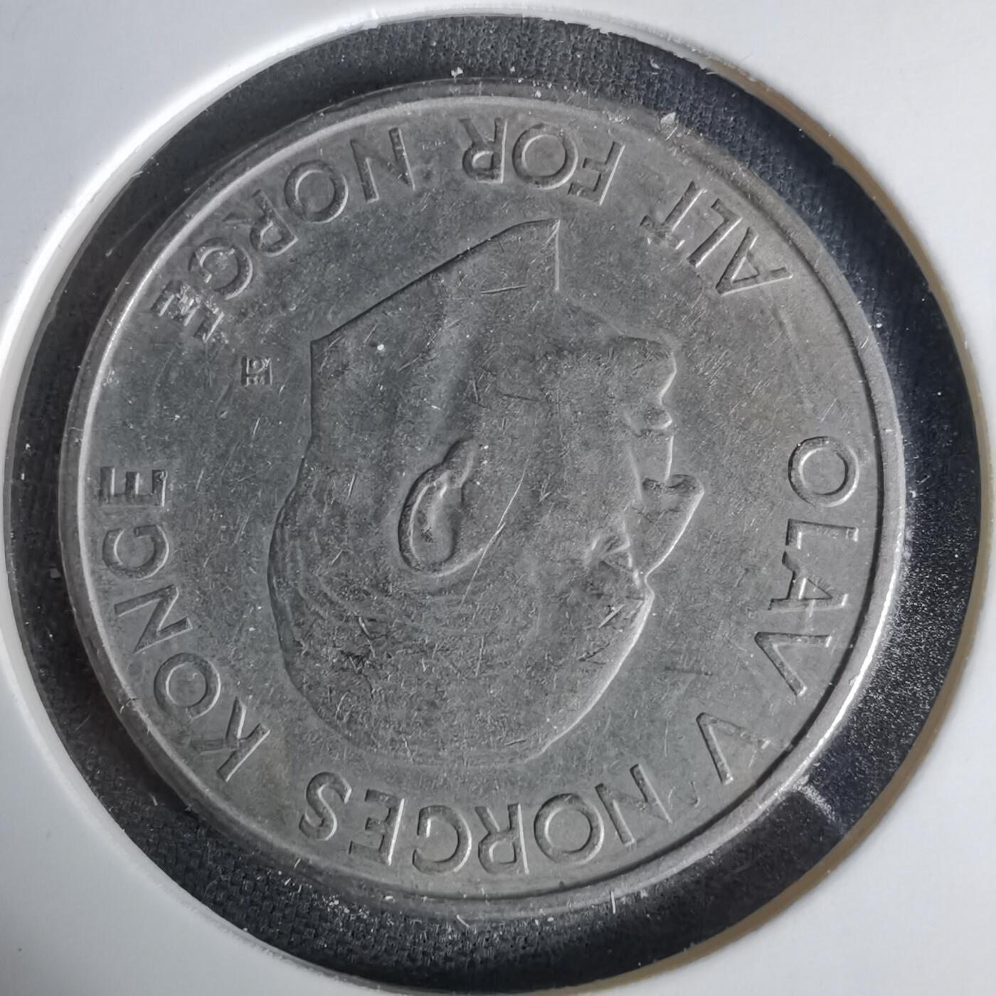 沼泽如烟--第1006场 挪威1964年5克朗