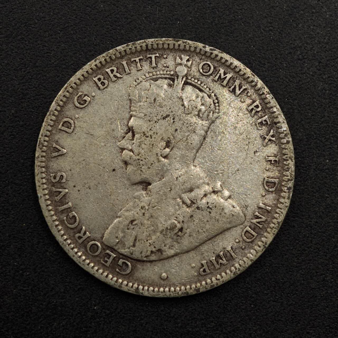 【淘币小摊】实时拍第八百七十四拍   银币散币场    每周一统一发货 澳大利亚1912年乔治五世一先令银币