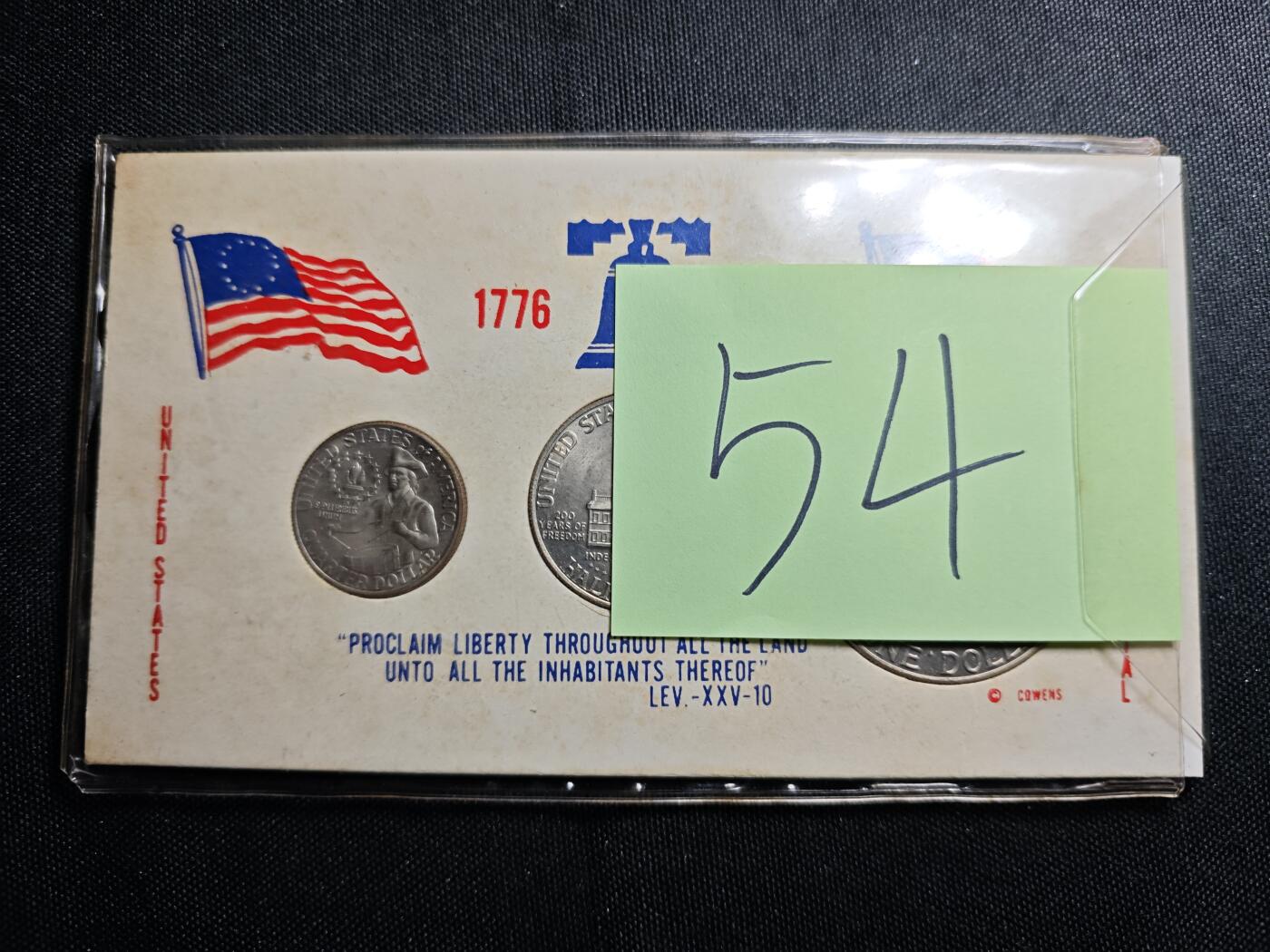 KK钱币收藏小铺   套币 批量/好品散币专场 2月预留时间 周末发货 1976 美国建国200周年纪念套币