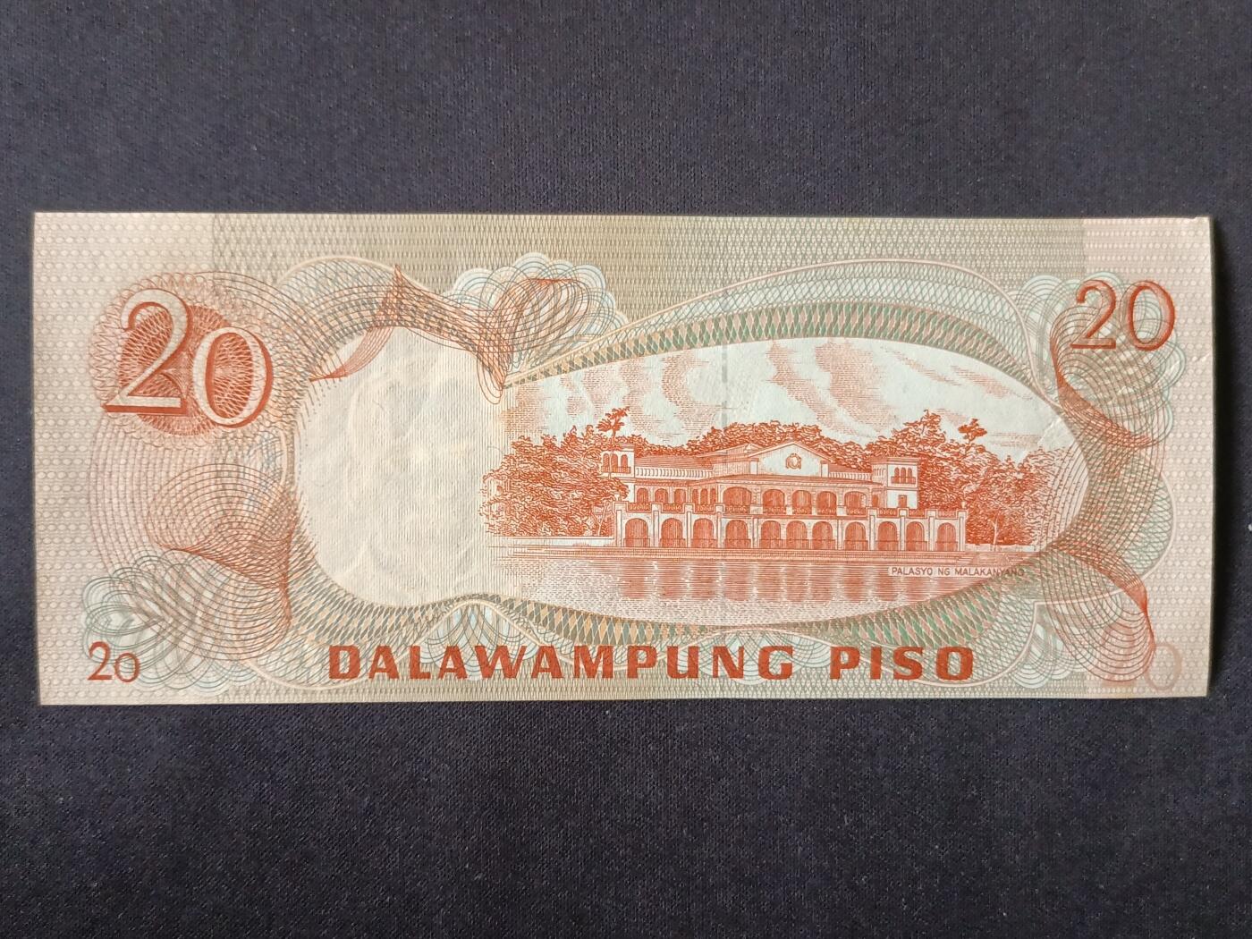 【游宝拍卖】丙午马年第6期 菲律宾-20比索【全新UNC-】