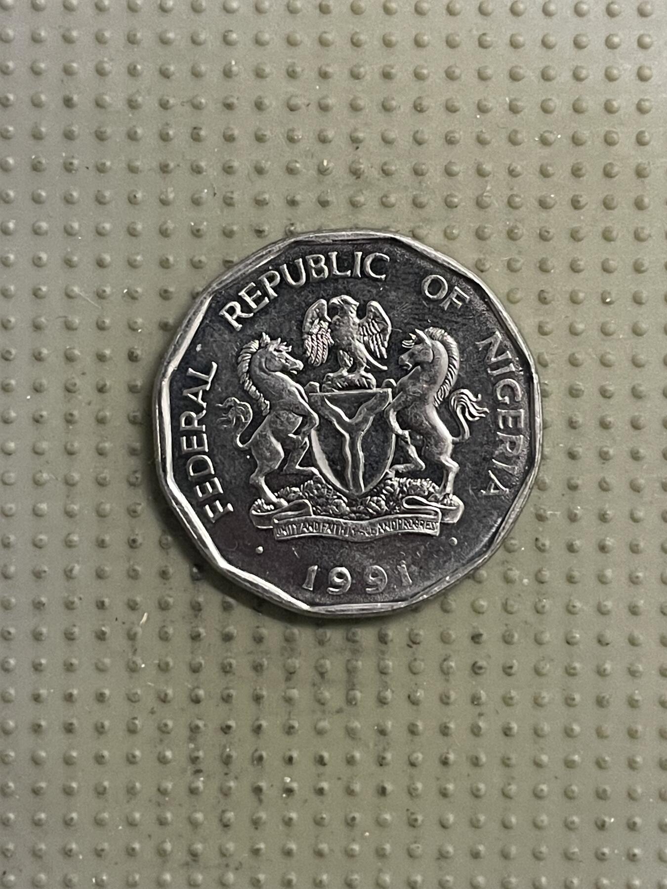 2026年第29场各国散币拍卖（总第179场） 尼日利亚1991年50考包