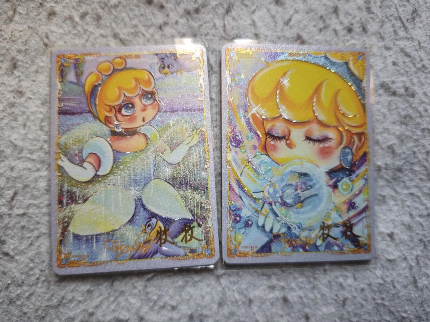 【随心含颖卡拍55期】卡游/集卡社/卡卡沃 抽卡机专场拍卖【无佣金】 潮卡会 爱丽丝 牧牧印签卡2张