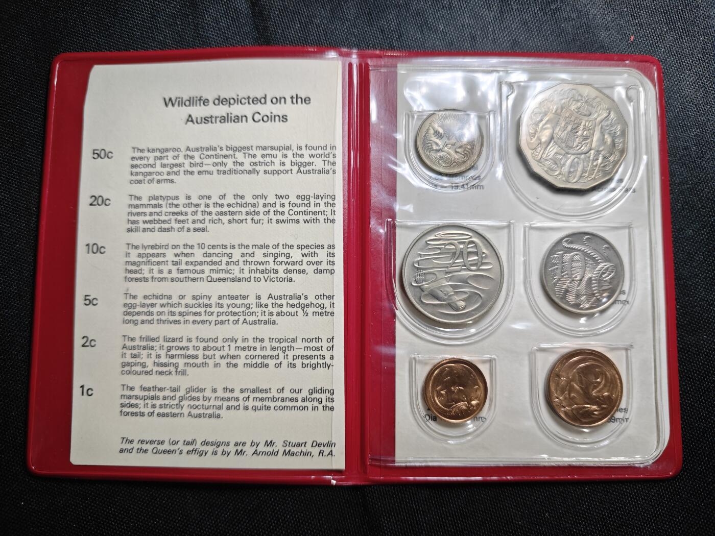 KK钱币收藏小铺   套币 批量/好品散币专场 2月预留时间 周末发货  1978澳大利亚大小面值清年一套 好品