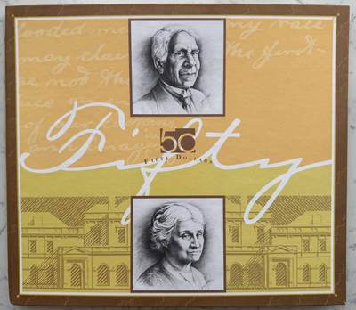 2026第4场（总第231期）：精品测试钞、外钞综合场  - 双钞册/澳大利亚“纸塑同号首发”50元AA冠红字特殊加盖纪念册装UNC（第500号）