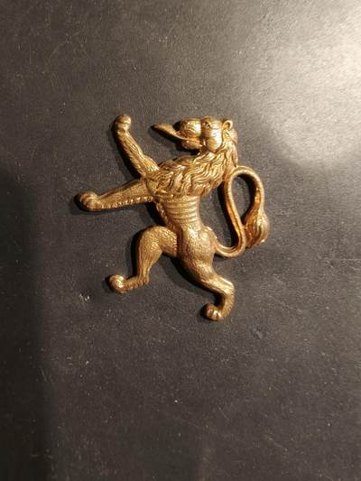 老王徽章第185期 - 比利时二战自由比利时军团帽徽