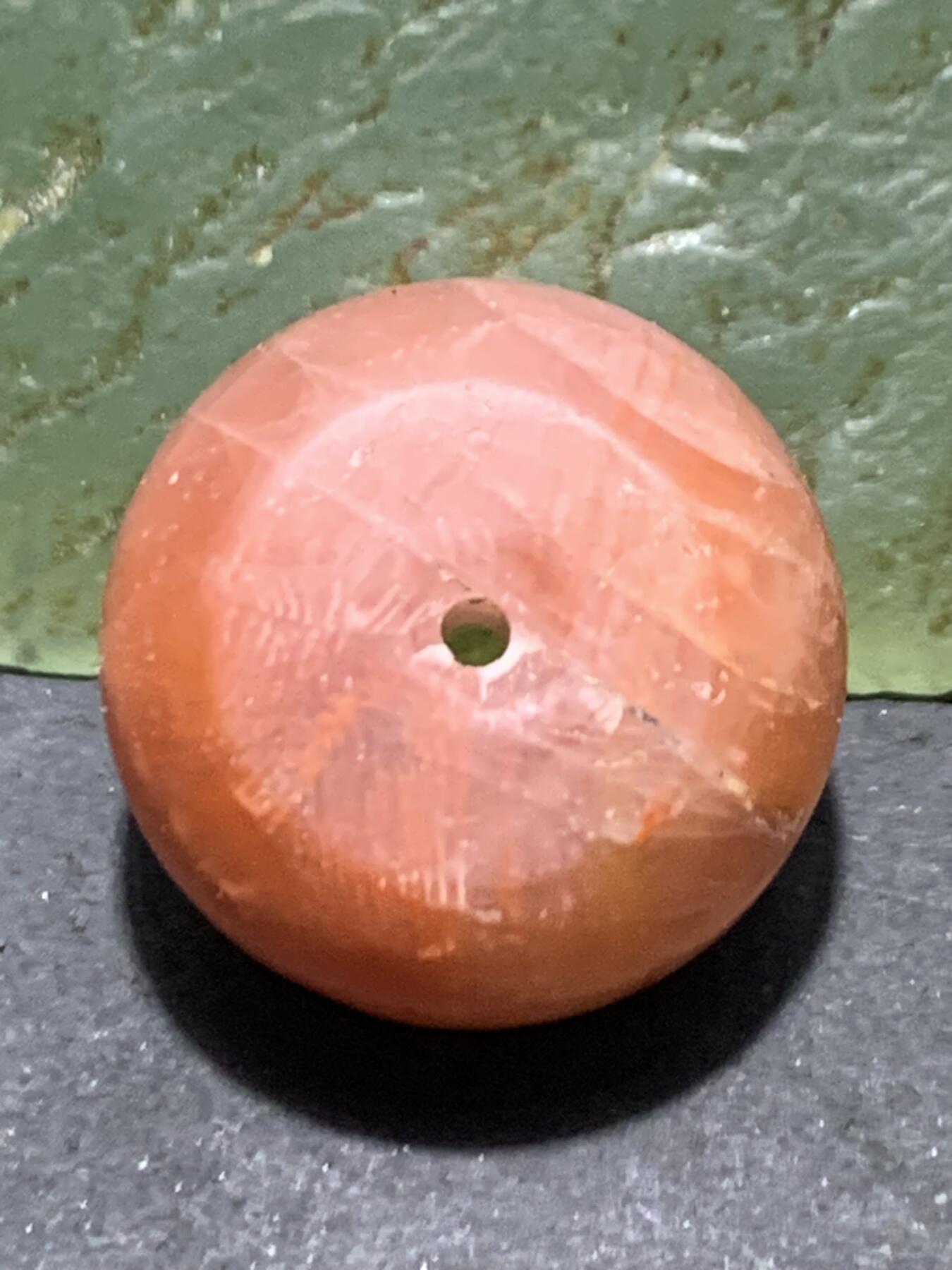 亚光保山南红玛瑙通货墩子一个