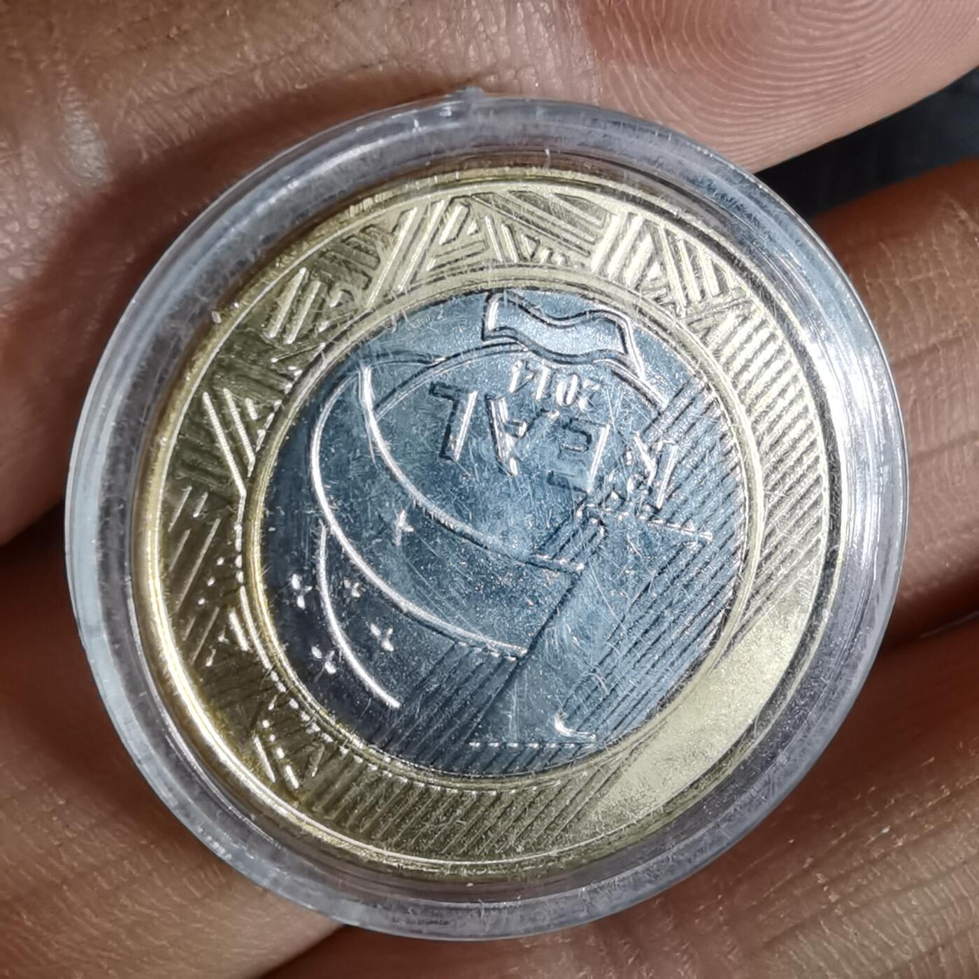 沼泽如烟--第1006场 巴西1瑞尔纪念币