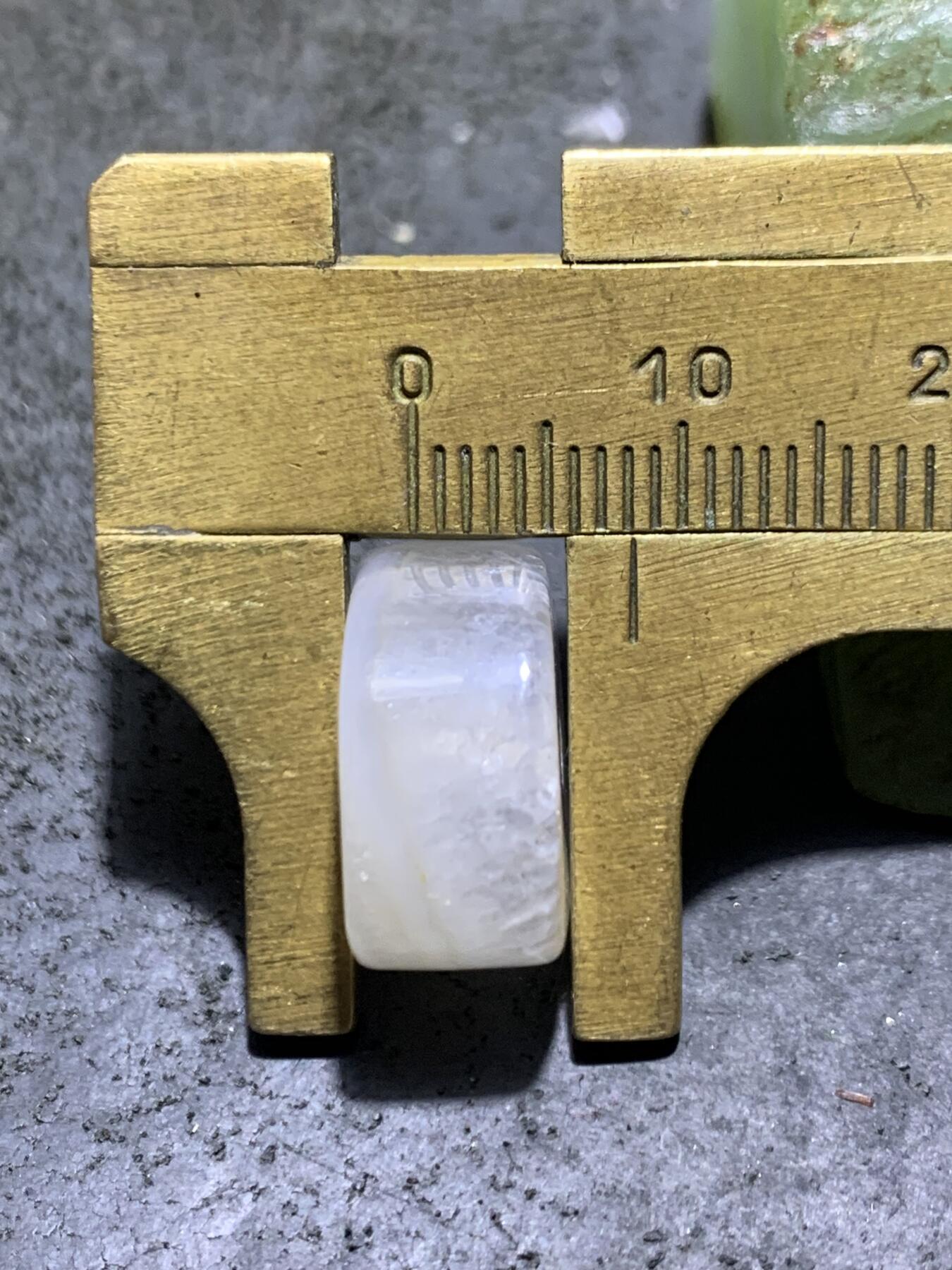 冰飘冻料战国红玛瑙老形通货随形墩子珠一个