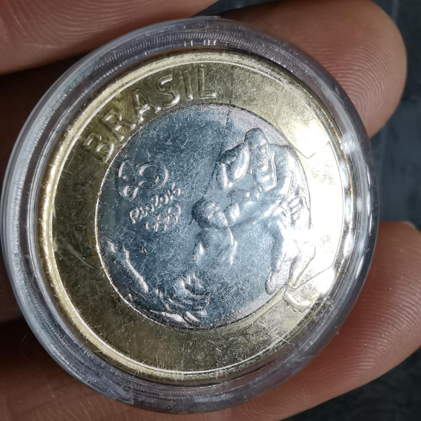 沼泽如烟--第1006场 巴西1瑞尔纪念币