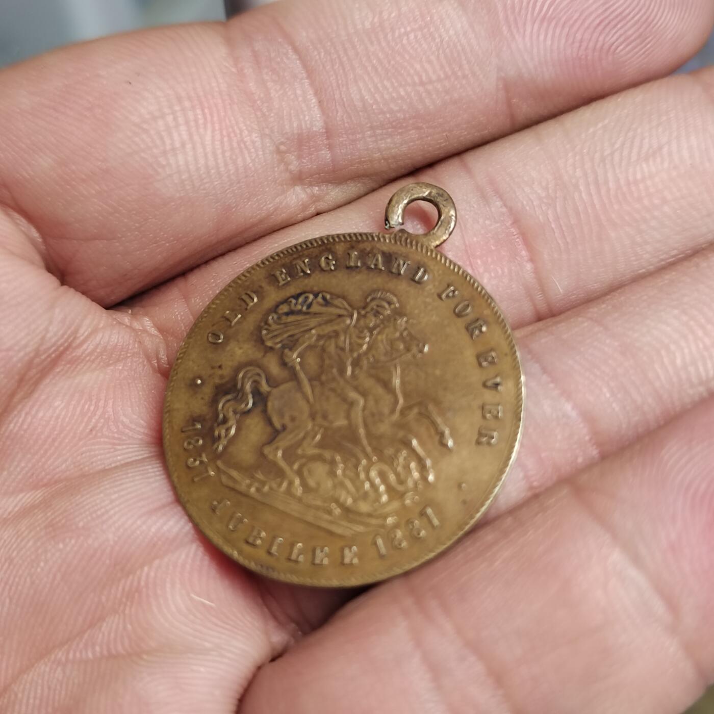 PCAI钱币  2-766  证章纪念章小专场 维多利亚女王在位五十年纪念