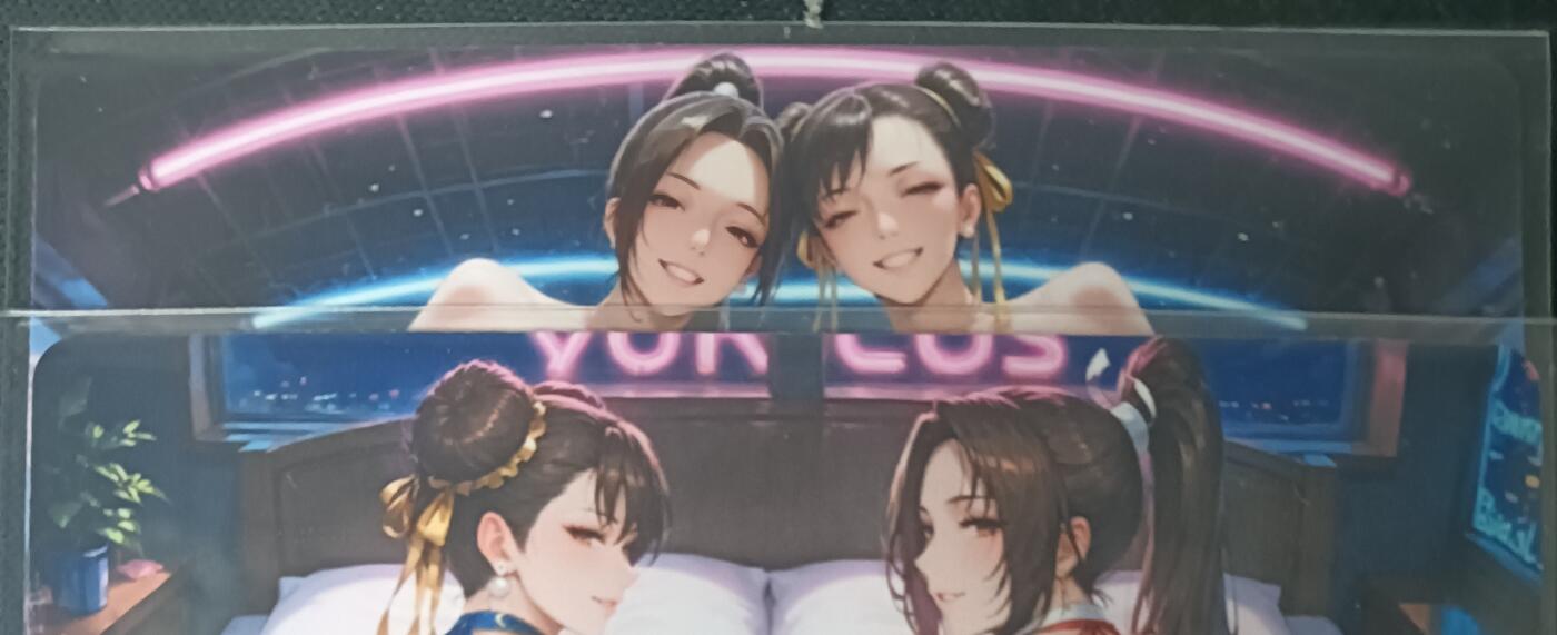 花开卡拍第61期（3月7号周六截拍，品控勿拍!!!拍品不寄存，运费5元（新疆需补运费差价或顺丰到付），自制卡难免瑕疵，可能存在轻微撞角爆边等出厂瑕疵，品控介意勿拍！） 艺术甄选火舞春丽一对