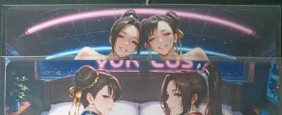 花开卡拍第61期（3月7号周六截拍，品控勿拍!!!拍品不寄存，运费5元（新疆需补运费差价或顺丰到付），自制卡难免瑕疵，可能存在轻微撞角爆边等出厂瑕疵，品控介意勿拍！） - 艺术甄选火舞春丽一对