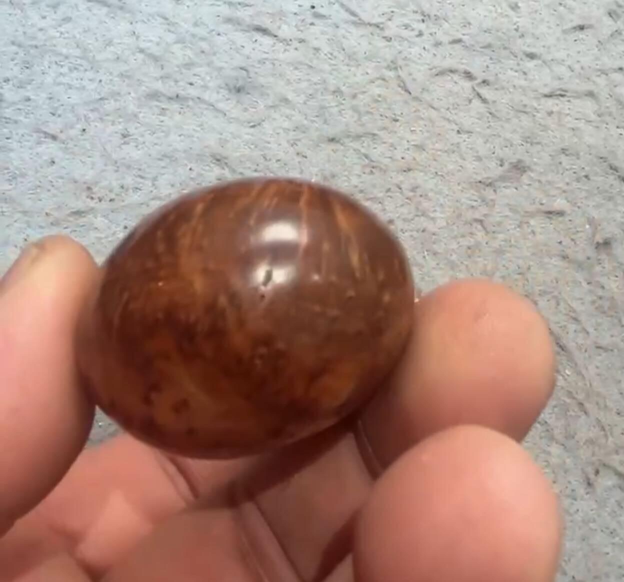 麻梨疙瘩钱袋子把件（挂件）