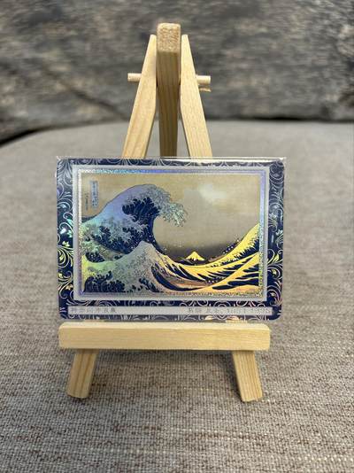 喜灰玩卡拍卖第五期，接拍品0佣金，欢迎送拍，释放现金流，让自己有资金可以购买更多喜欢的卡牌，让别的卡友能淘到更多心仪的卡牌 - 玩卡秀名画卡 神奈川冲浪裏