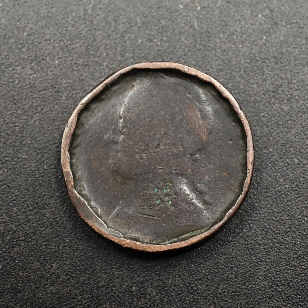 【淘币小摊】实时拍第八百七十四拍   银币散币场    每周一统一发货 英国1752年乔治二世法新铜币