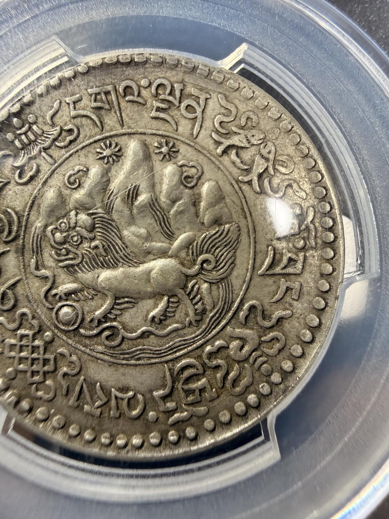 中国西藏 桑松银币（P盒AU50共176枚）