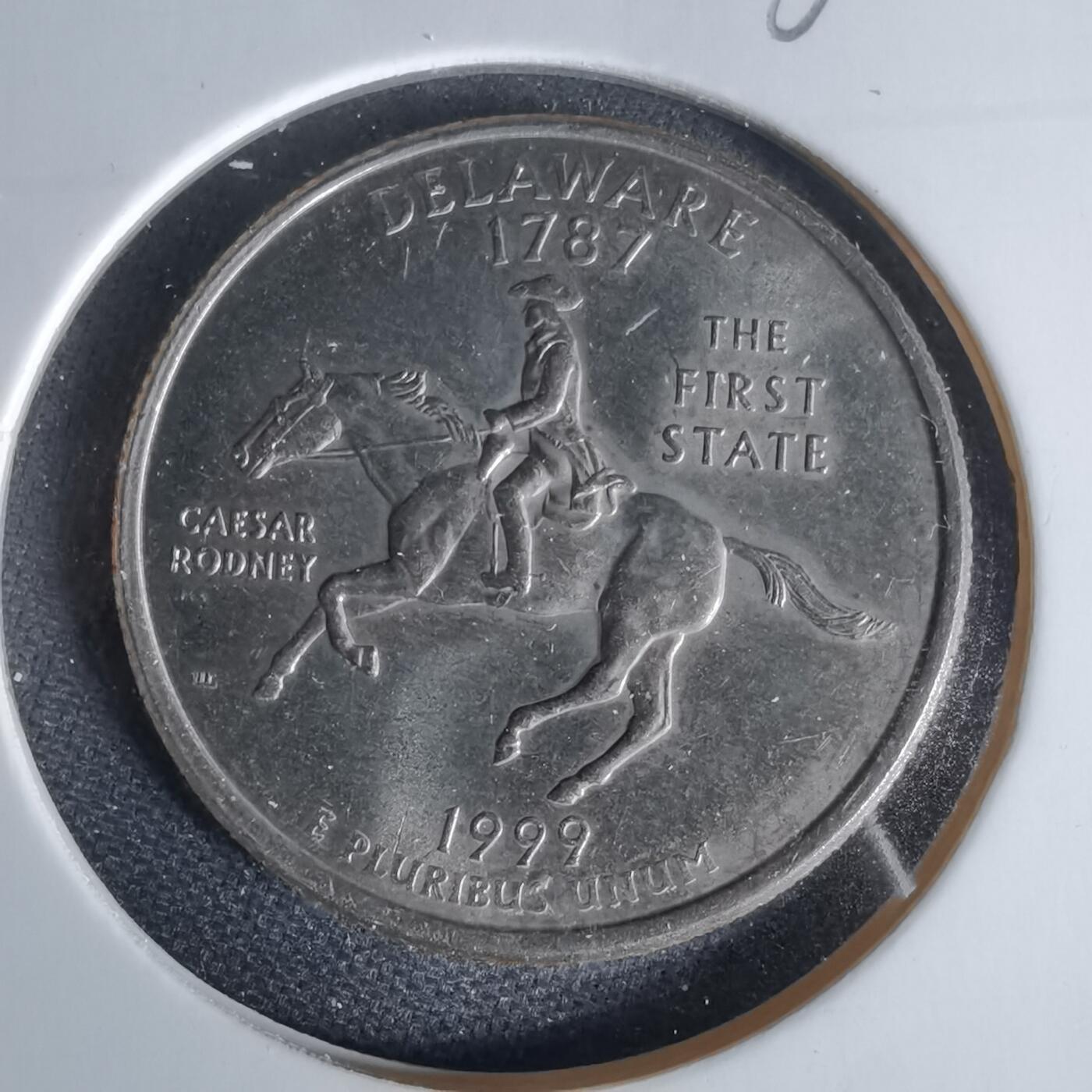 沼泽如烟--第1006场 美国1999年25分纪念币